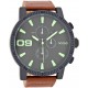 OOZOO Timepieces 50mm Brown Leather Strap C6652